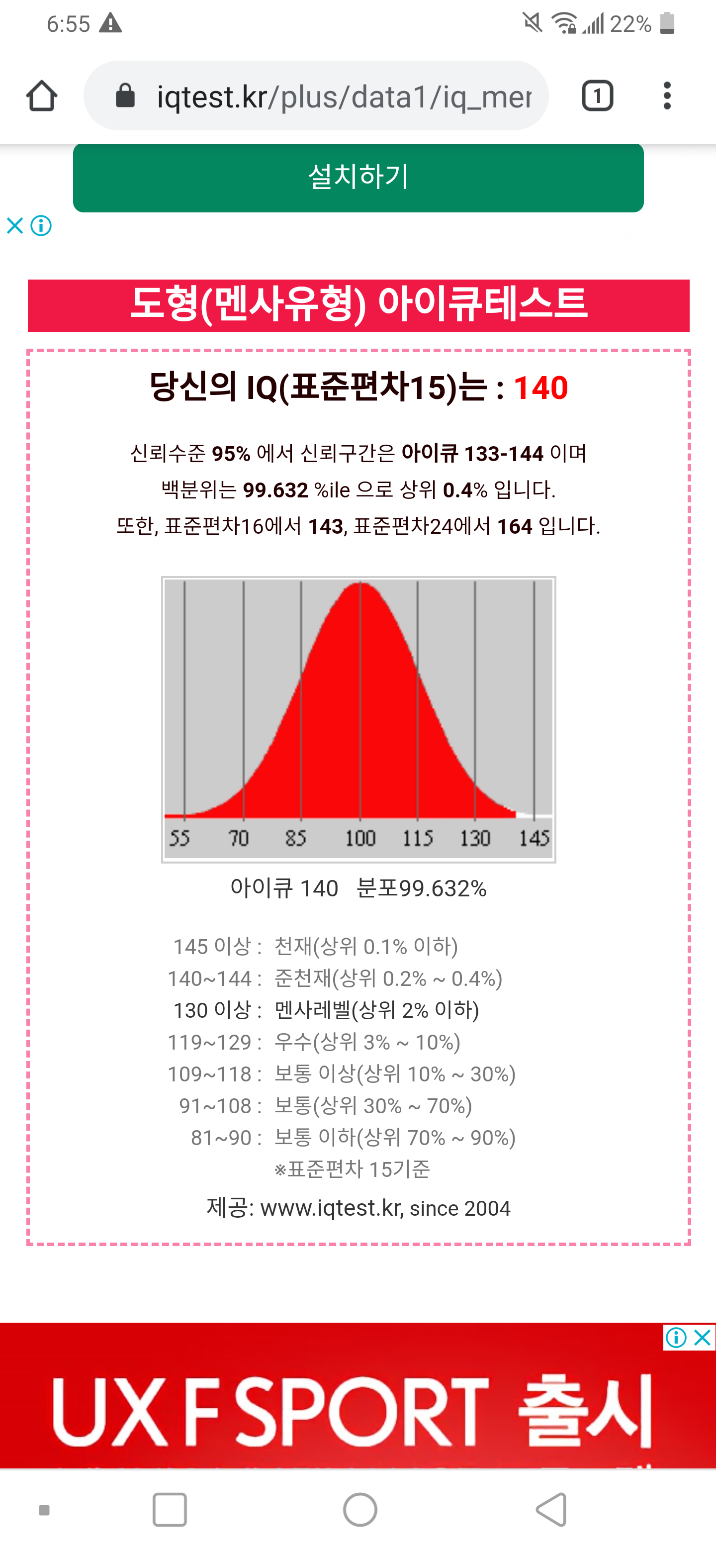 이정도면 멘사시험 볼만한가요???? : 나만의 아이큐